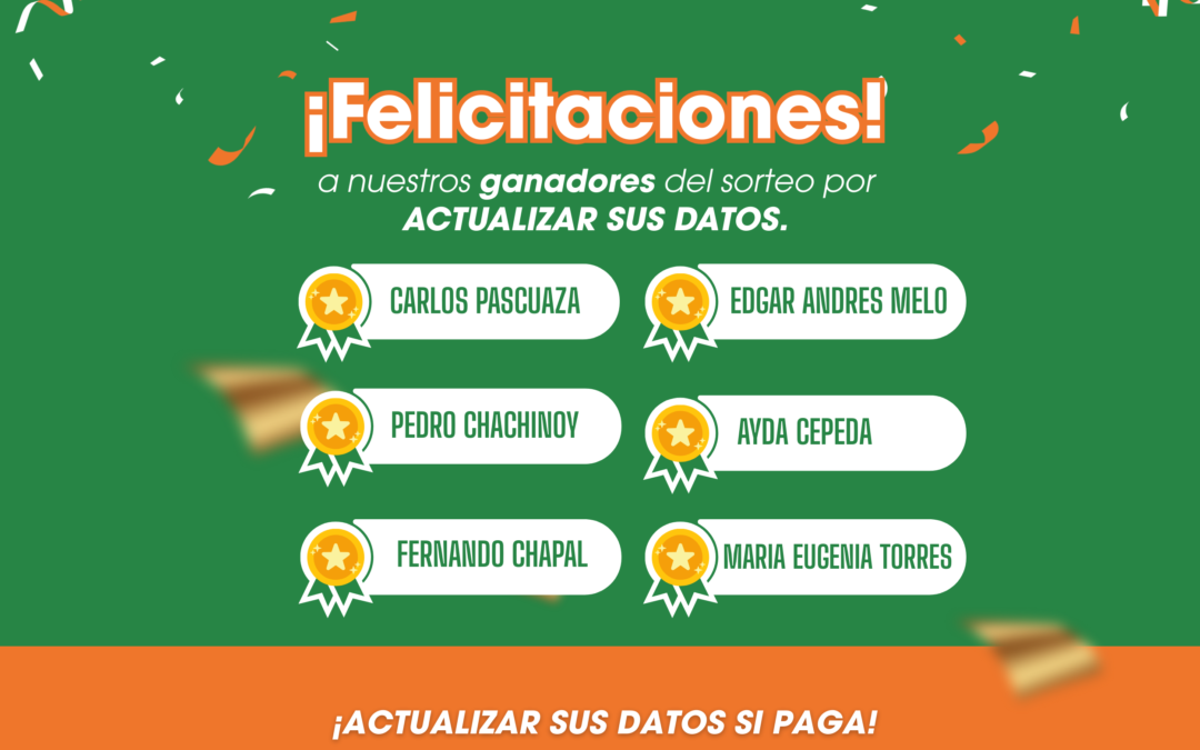 ¡Actualizar tus datos si paga!